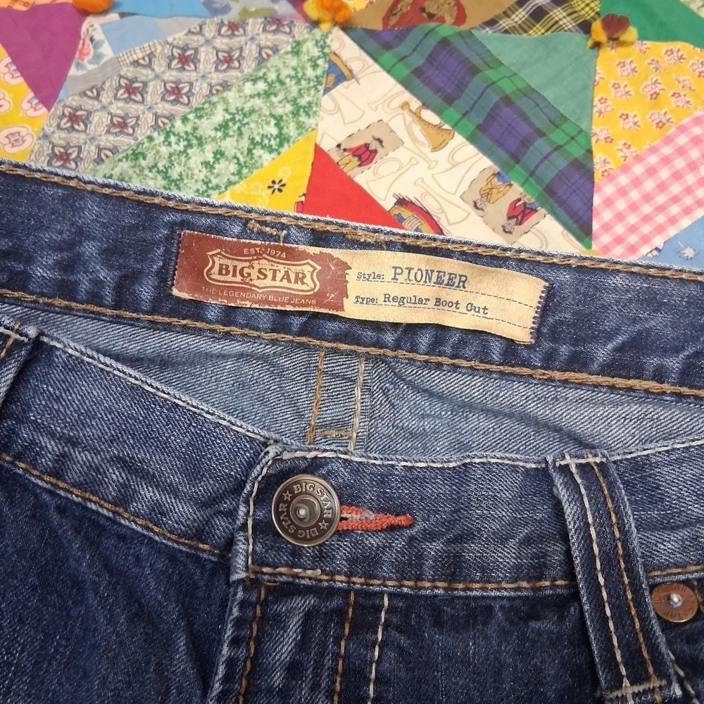 Big Star embroidered back